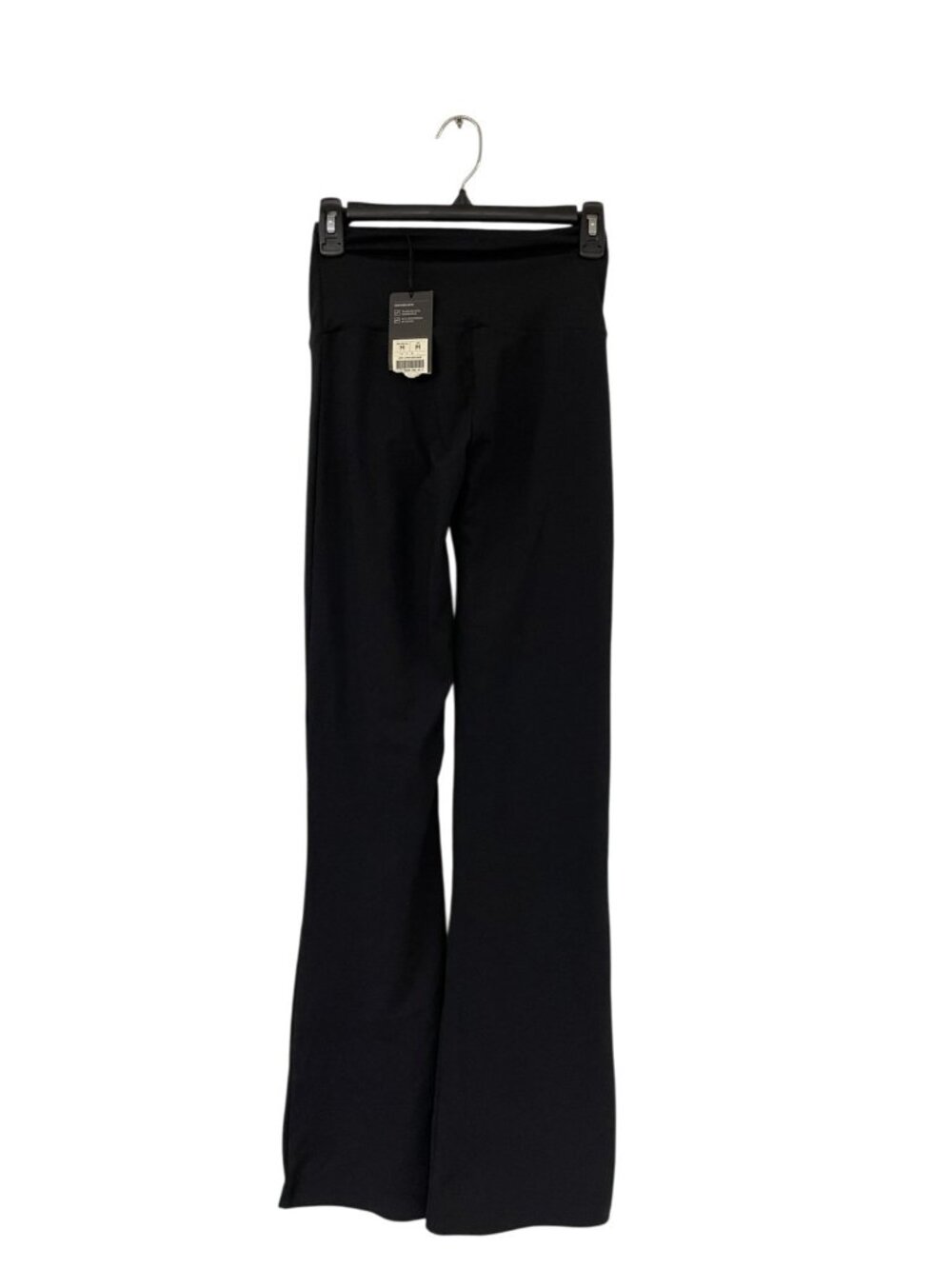 Oysho Womens High-Waist Flared Leggings Medium Black Anti-Pilling 1796/222 NWT